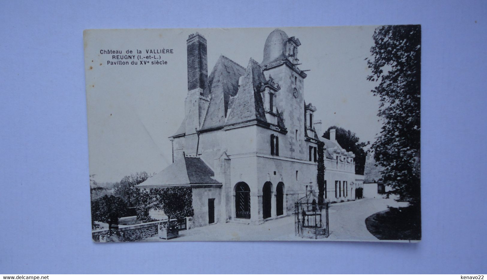 Reugny , Château De La Vallière , Pavillon Du XVe Siècle - Reugny