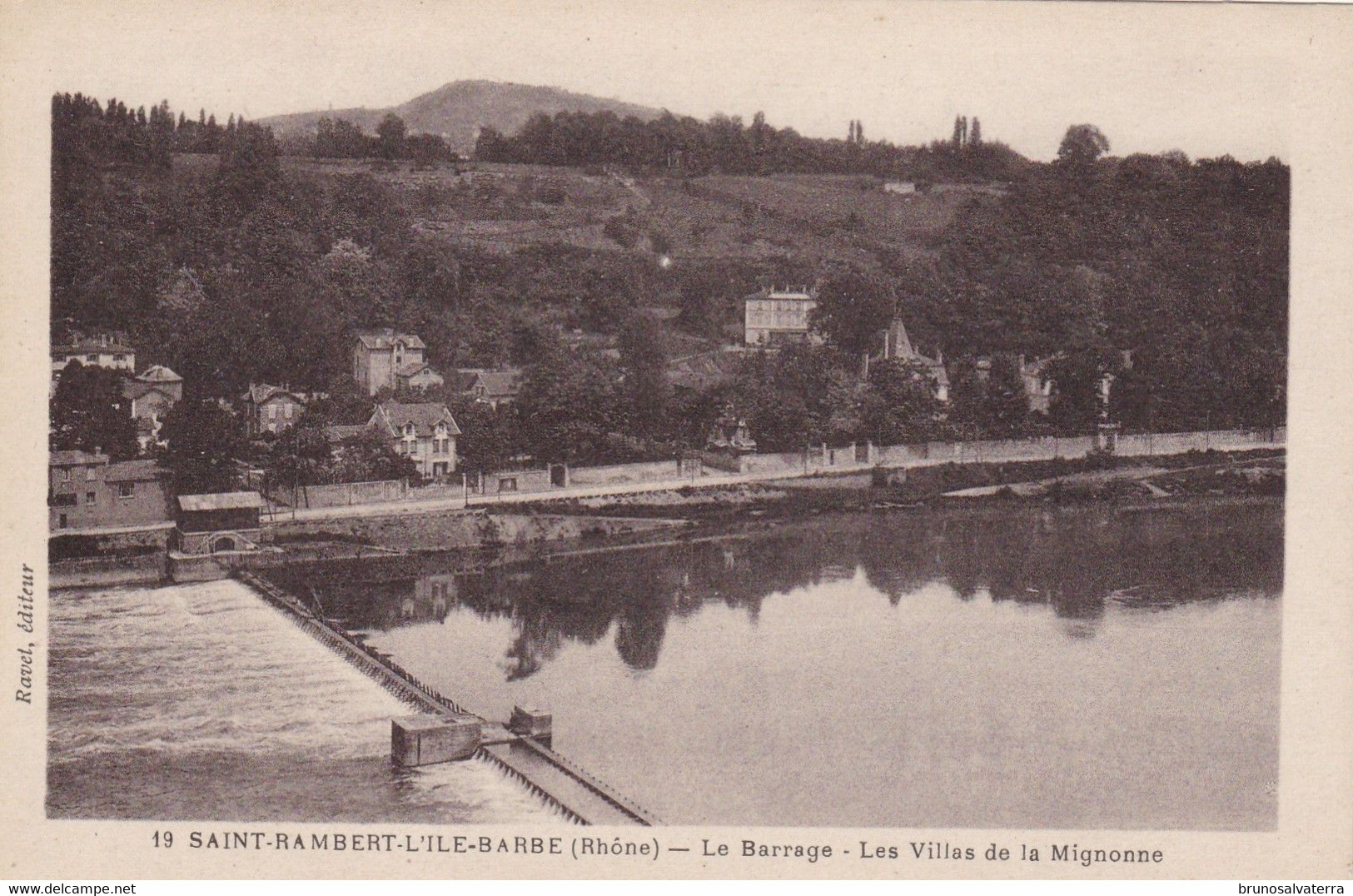 LYON - SAINT-RAMBERT L'ILE BARBE - Le Barrage - Les Villas De La Mignonne - Très Bon état - Lyon 9