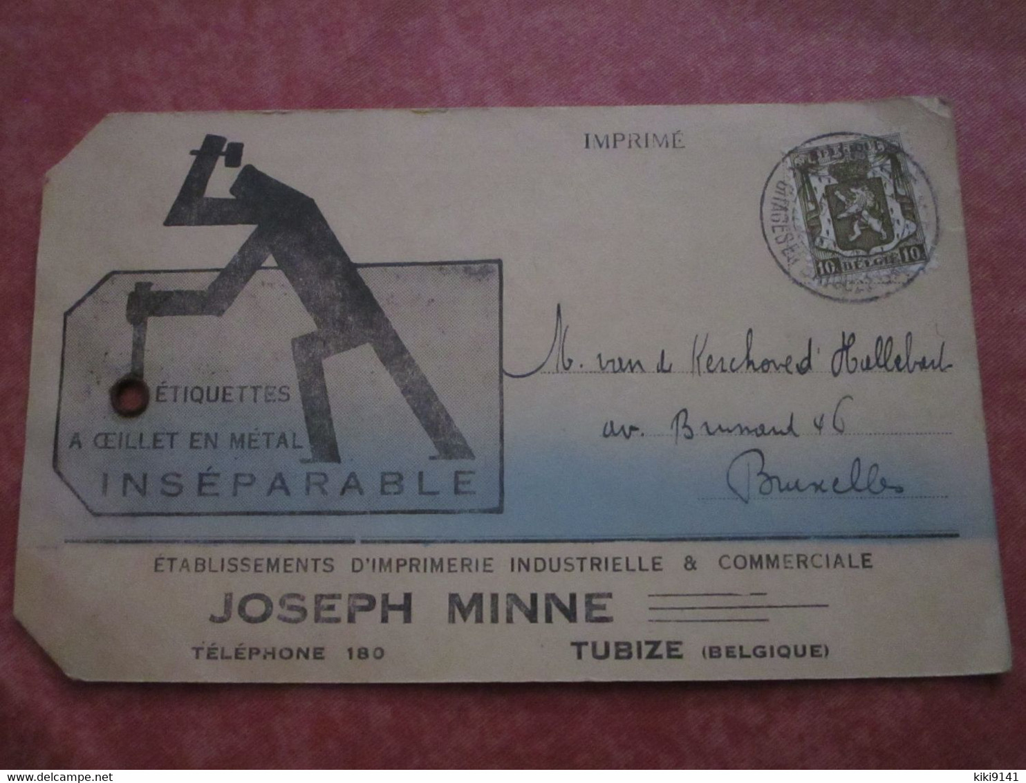 Établissements D'Imprimerie Industrielle & Commerciale JOSEPH MINNE - Tubize