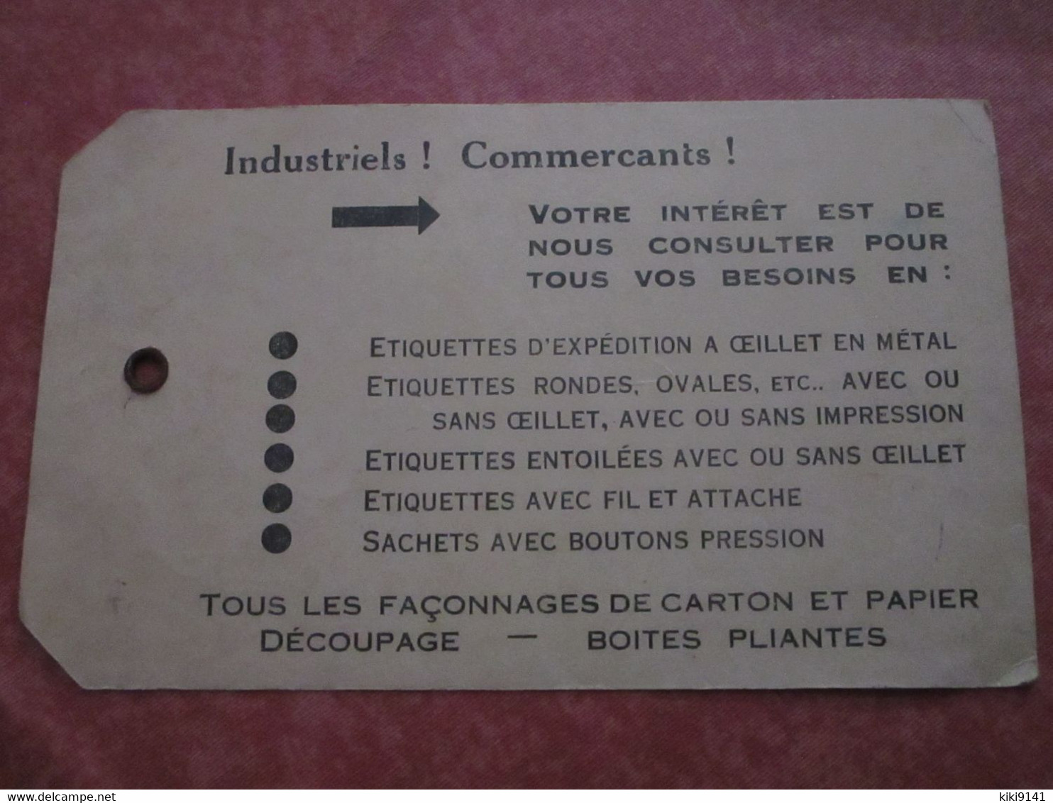 Établissements D'Imprimerie Industrielle & Commerciale JOSEPH MINNE - Tubize