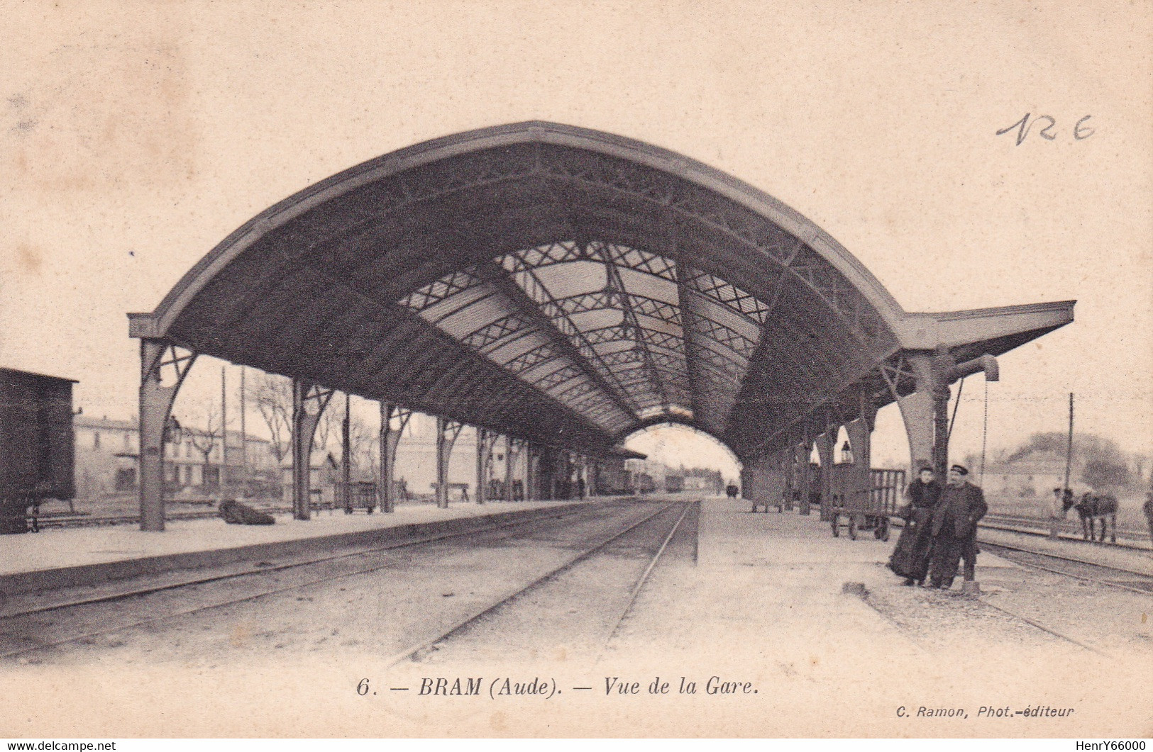 BRAM - Vue De La Gare - Bram