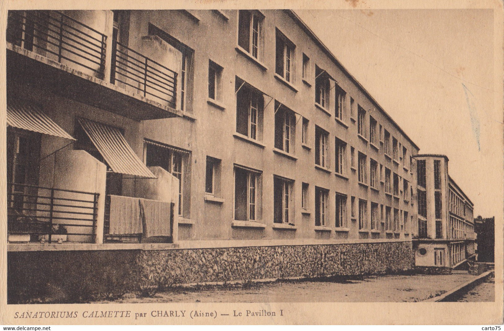 Santé - Charly 02 - Sanatoriums Calmette - Pavillon I - Santé