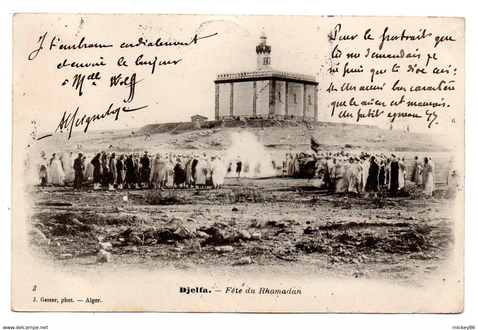 Algérie --DJELFA --1907--  Fête Du  Rhamadan (très Animée) .............. ....à Saisir - Djelfa