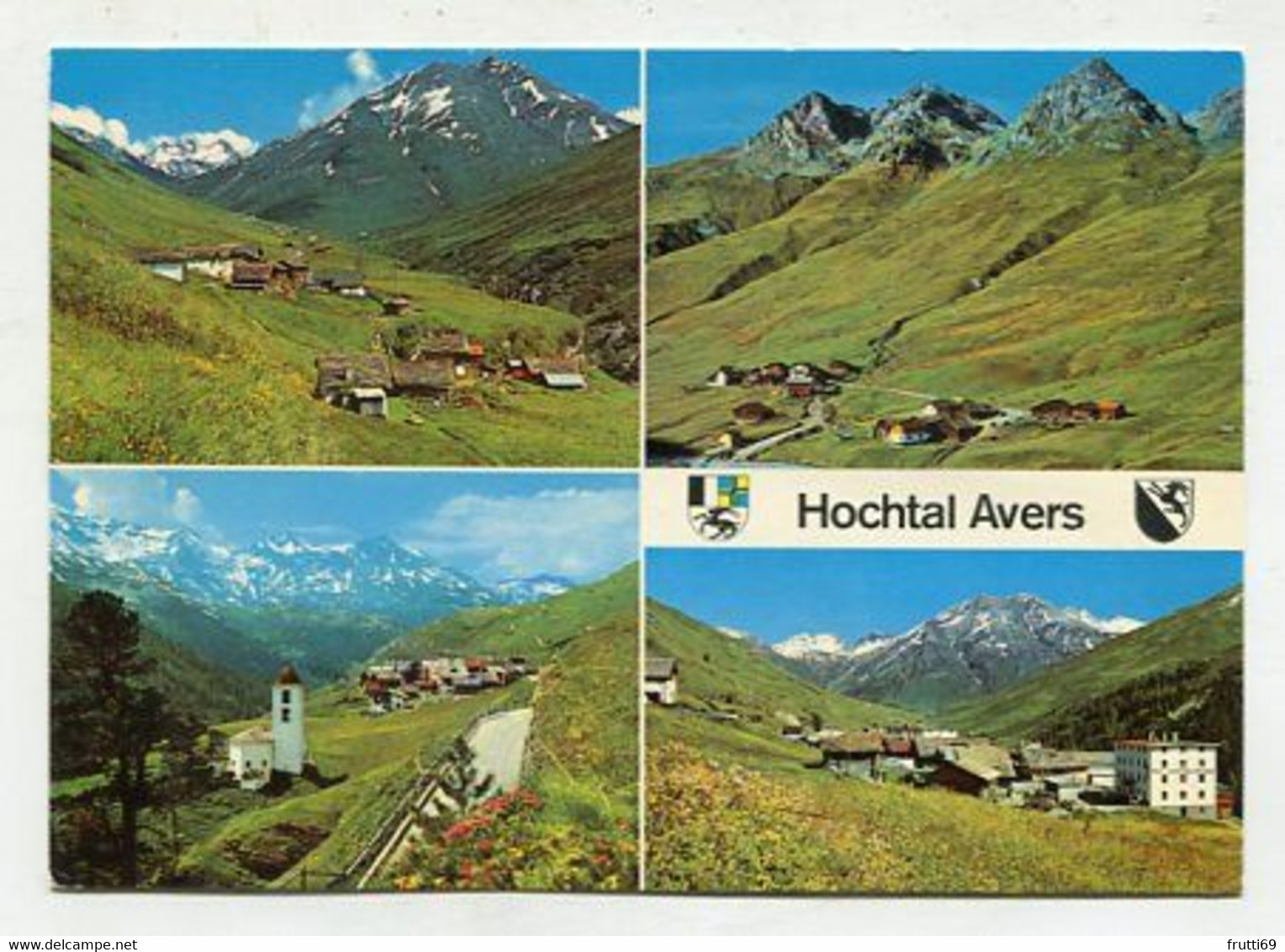 AK 095300 SWITZERLAND - Hochtal Avers - Avers