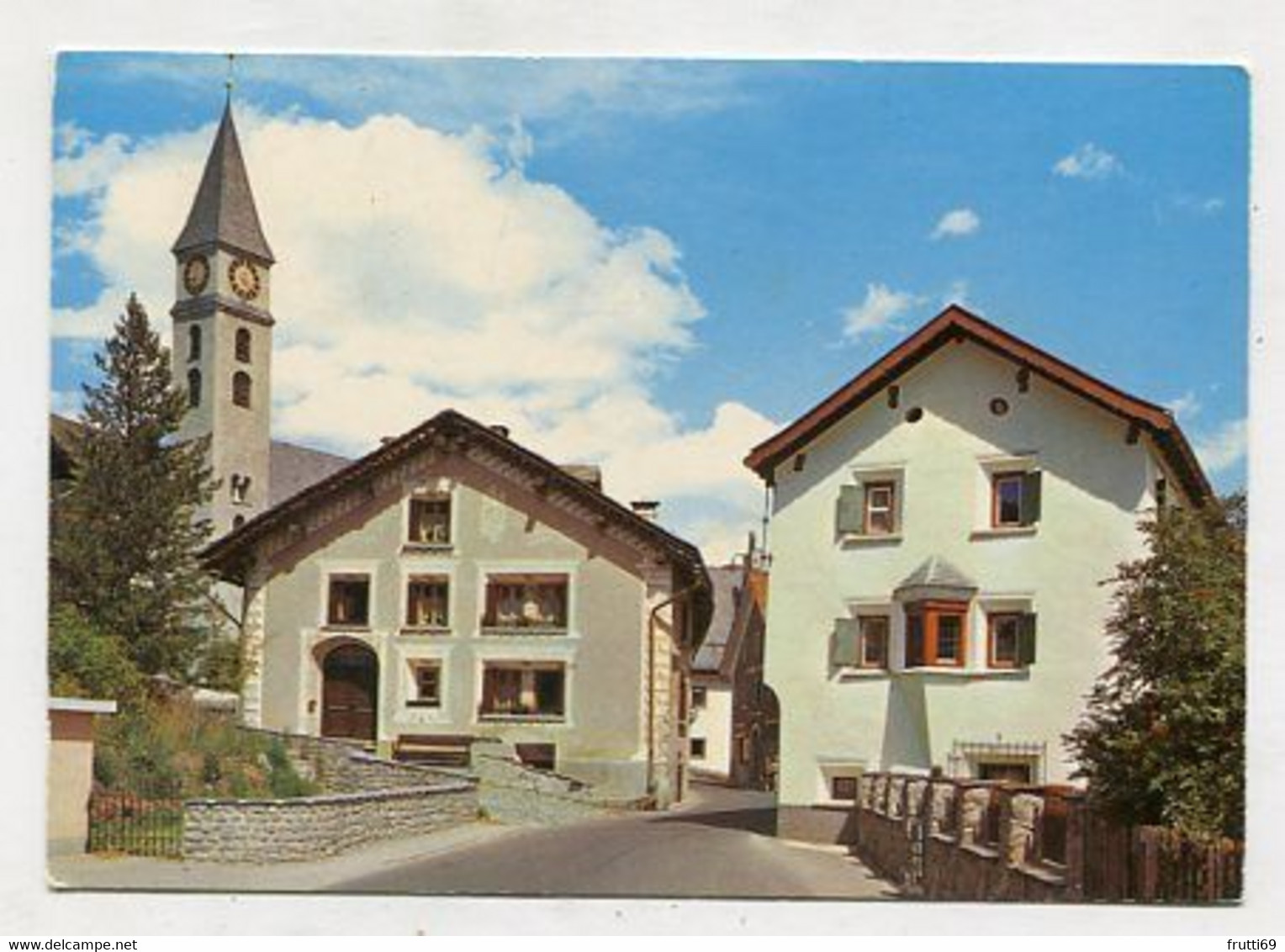 AK 095320 SWITZERLAND - Dorfpartie Aus Silvaplana - Oberengadin - Silvaplana