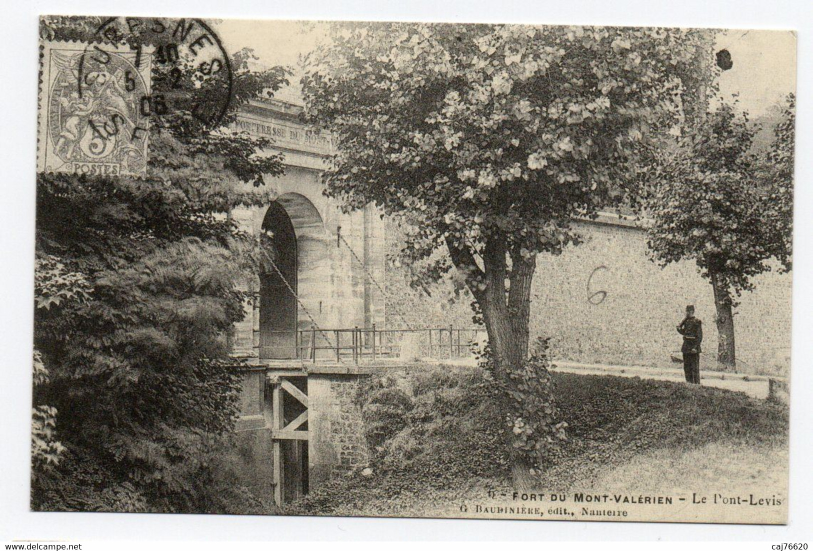 Fort Du Mont-valérien  , Le Pont-levis (REPRODUCTION) - Mont Valerien