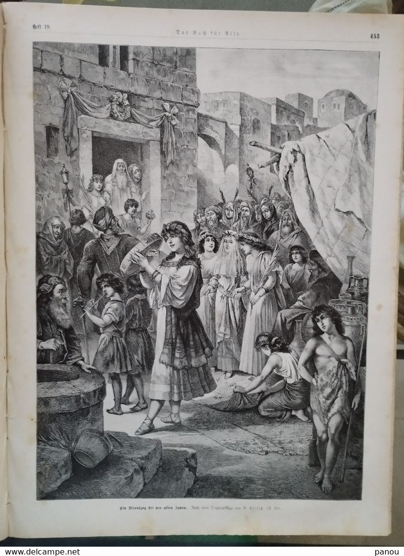 Das Buch Für Alle 1892 Nr 19. Hamburg. Glarus Glaris. Neapel Napoli - Autres & Non Classés