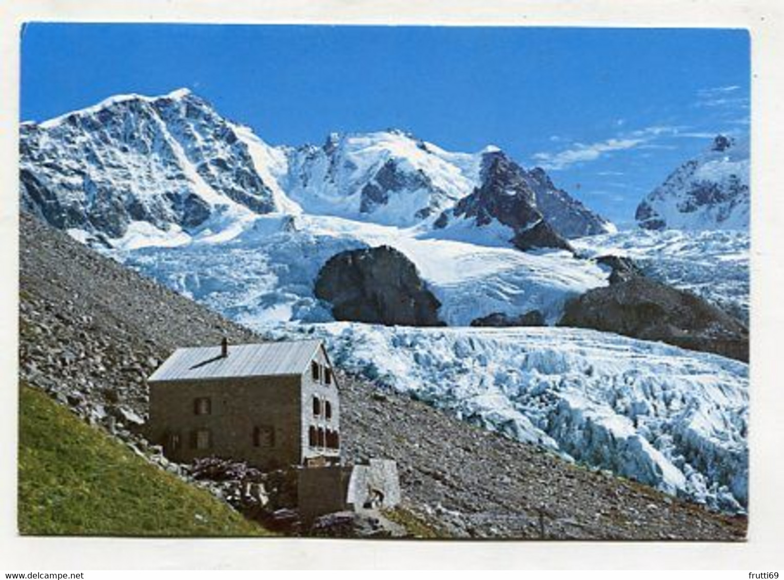 AK 095347 SWITZERLAND - Tschiervahütte SAC Mit Bernina Und Scerscen - Tschierv