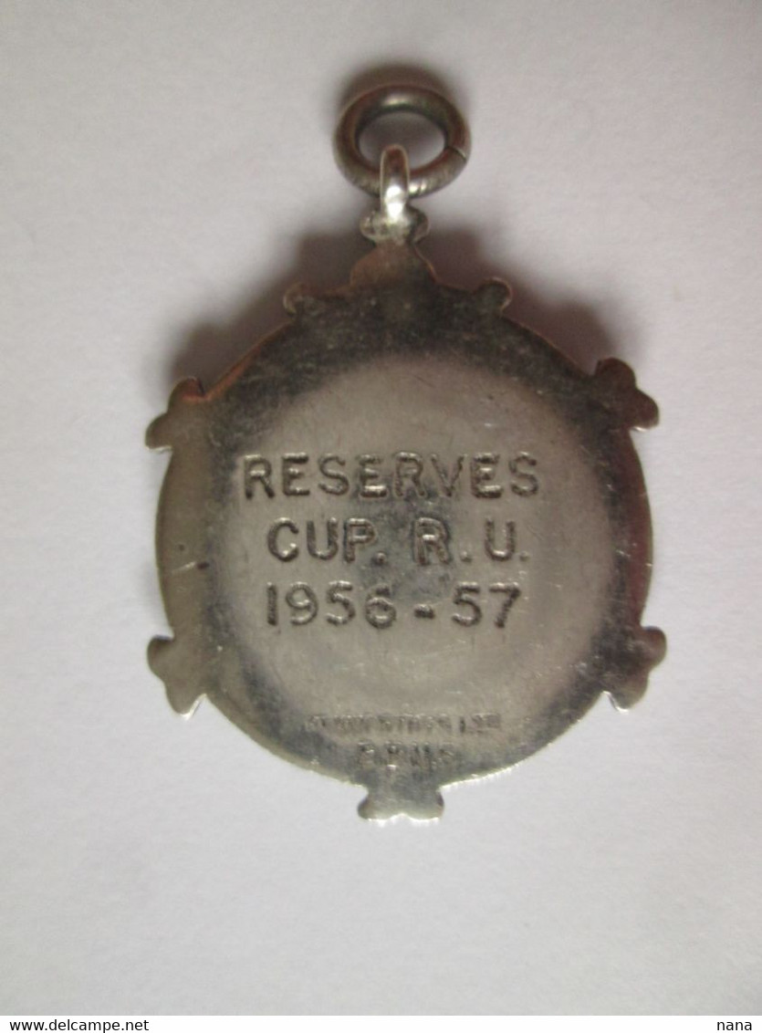 England Football Medal/medallion:Reserves CUP. RU. 1956-1957 - Gran Bretaña