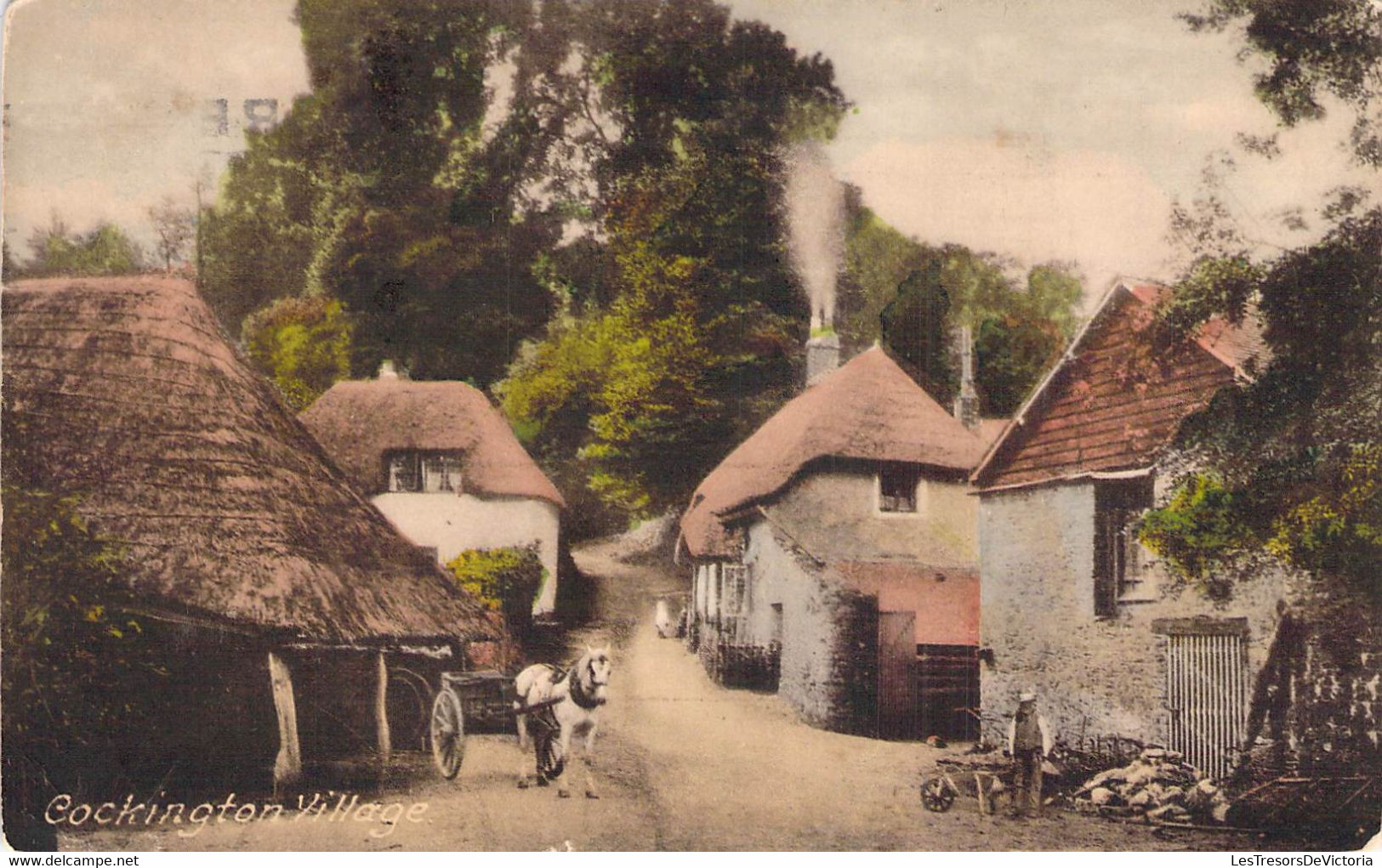 CPA Royaume Unis - Angleterre - Devon - Torquay - Cockington Village - F. Frith & Co. Ltd. - Oblitérée Torquay 1923 - Torquay
