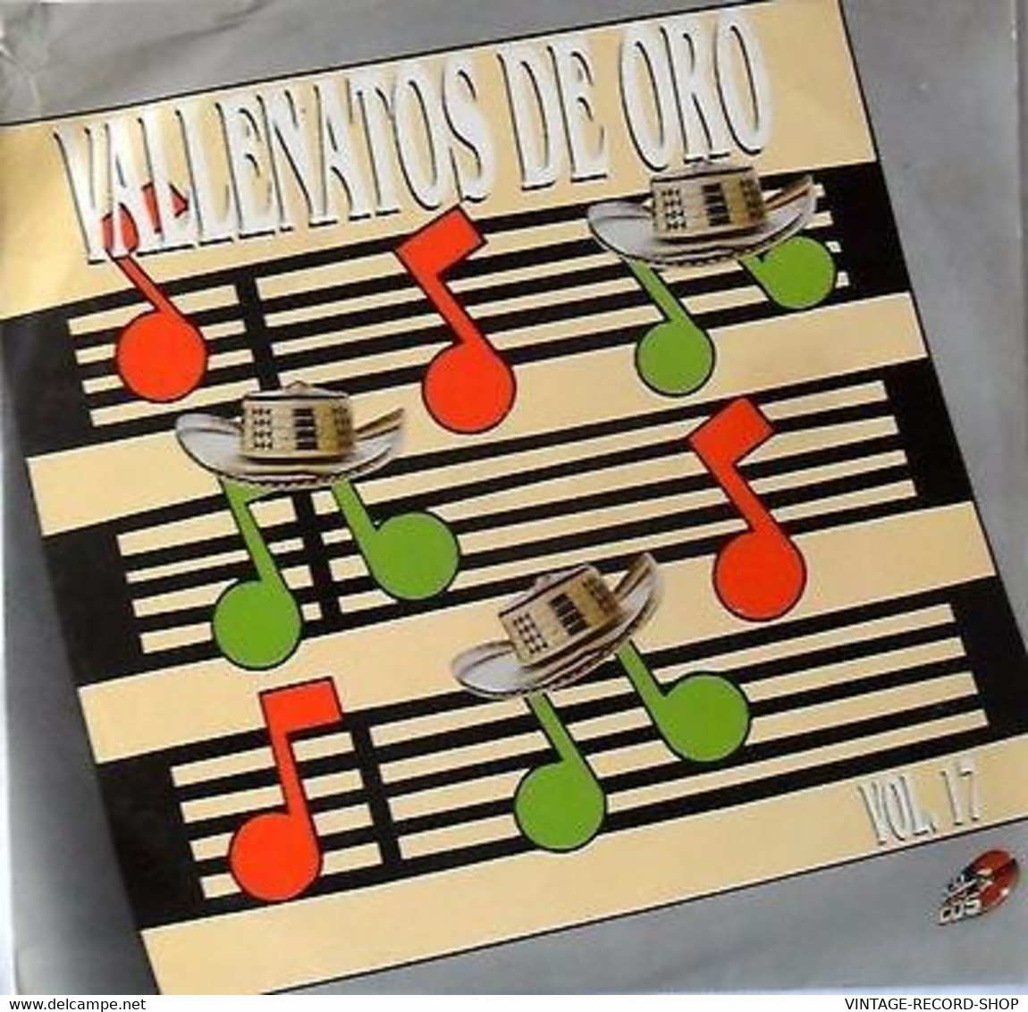 VALLENATO DE ORO VOL.17 VARIOS VALLENATOS VINYL TREASURES - Musiche Del Mondo