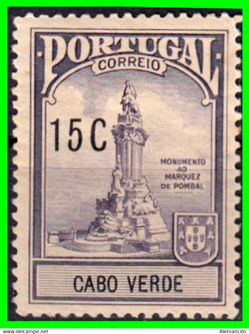 CABO VERDE - PORTUGAL… ( AFRICA ) SELLO  AÑO 1925 - Africa Portuguesa