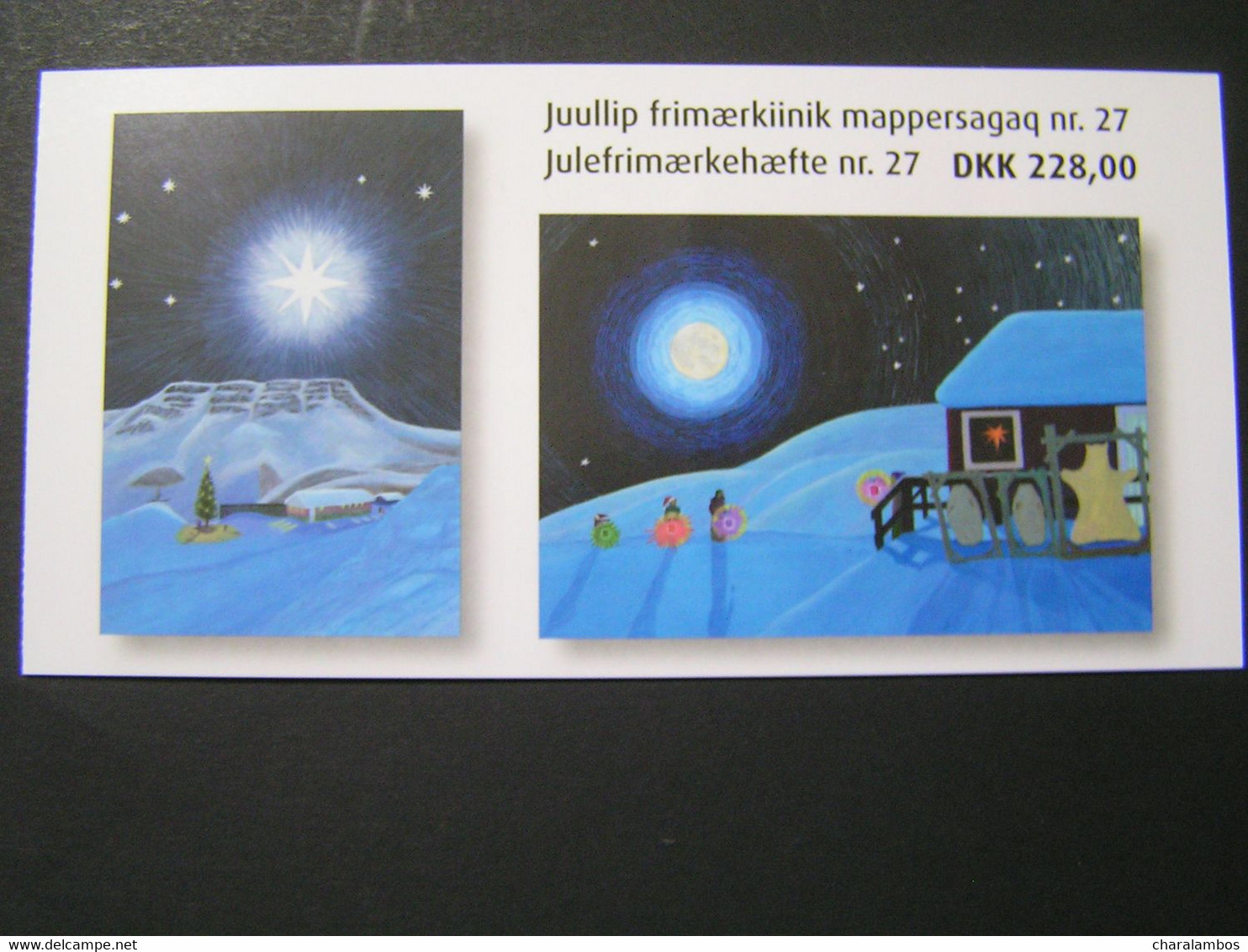 Greenland 2022 Booklets Self-adhesive Christmas.. - Postzegelboekjes