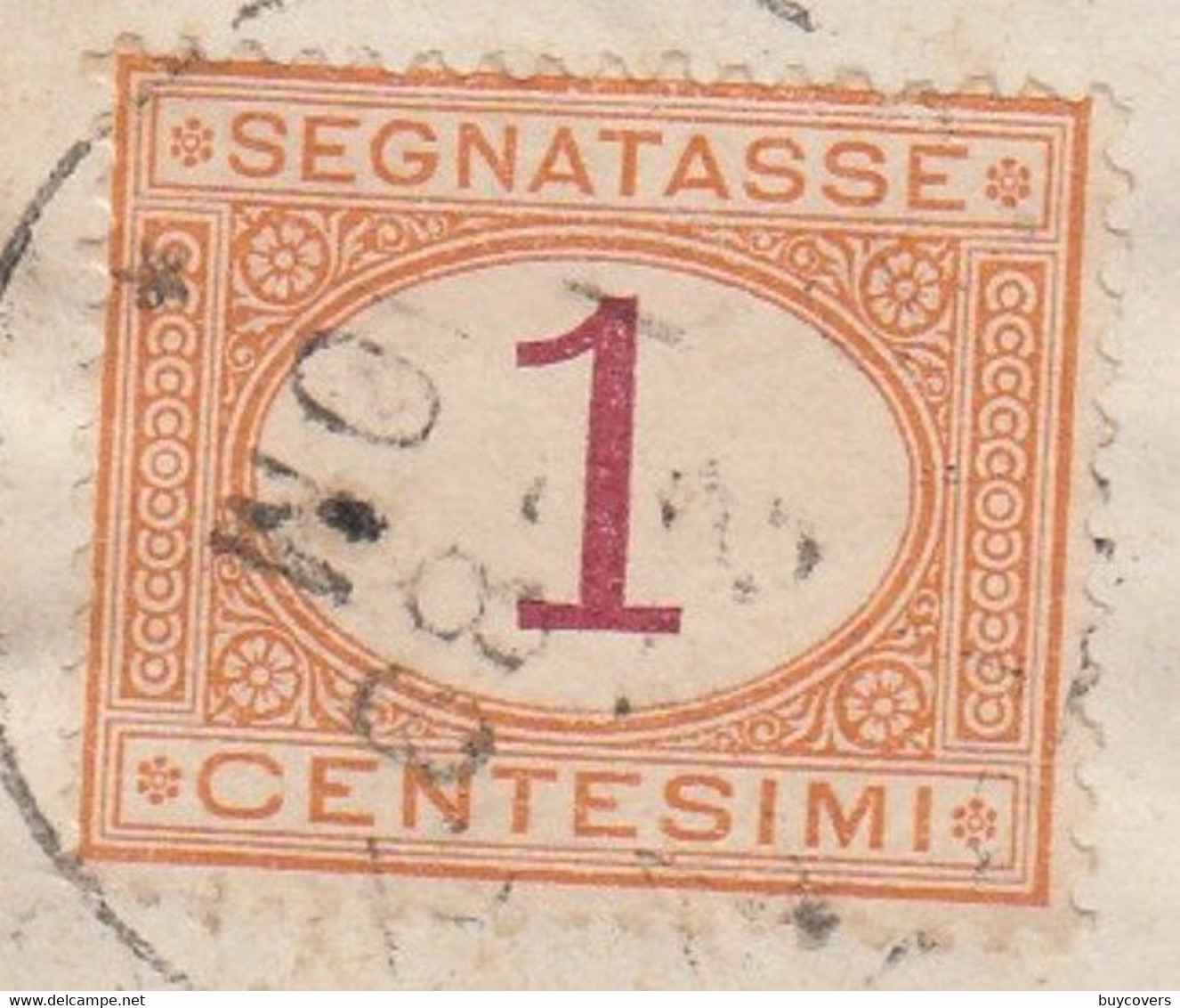 1552 - Lettera Del 1889 Da Torino A Siena Con Cent. 2 DLR Tassata 28 Cent. Assolti Con Segnatasse - Taxe