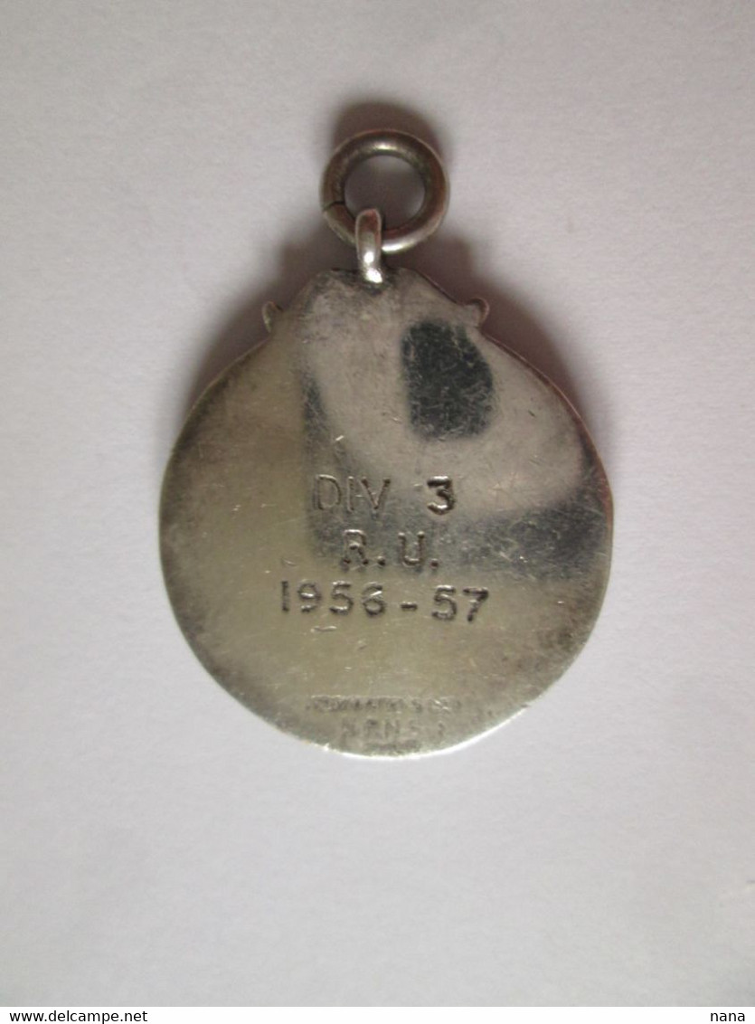 England Football Medal/medallion:DIV 3 R.U. 1956-1957 - United Kingdom