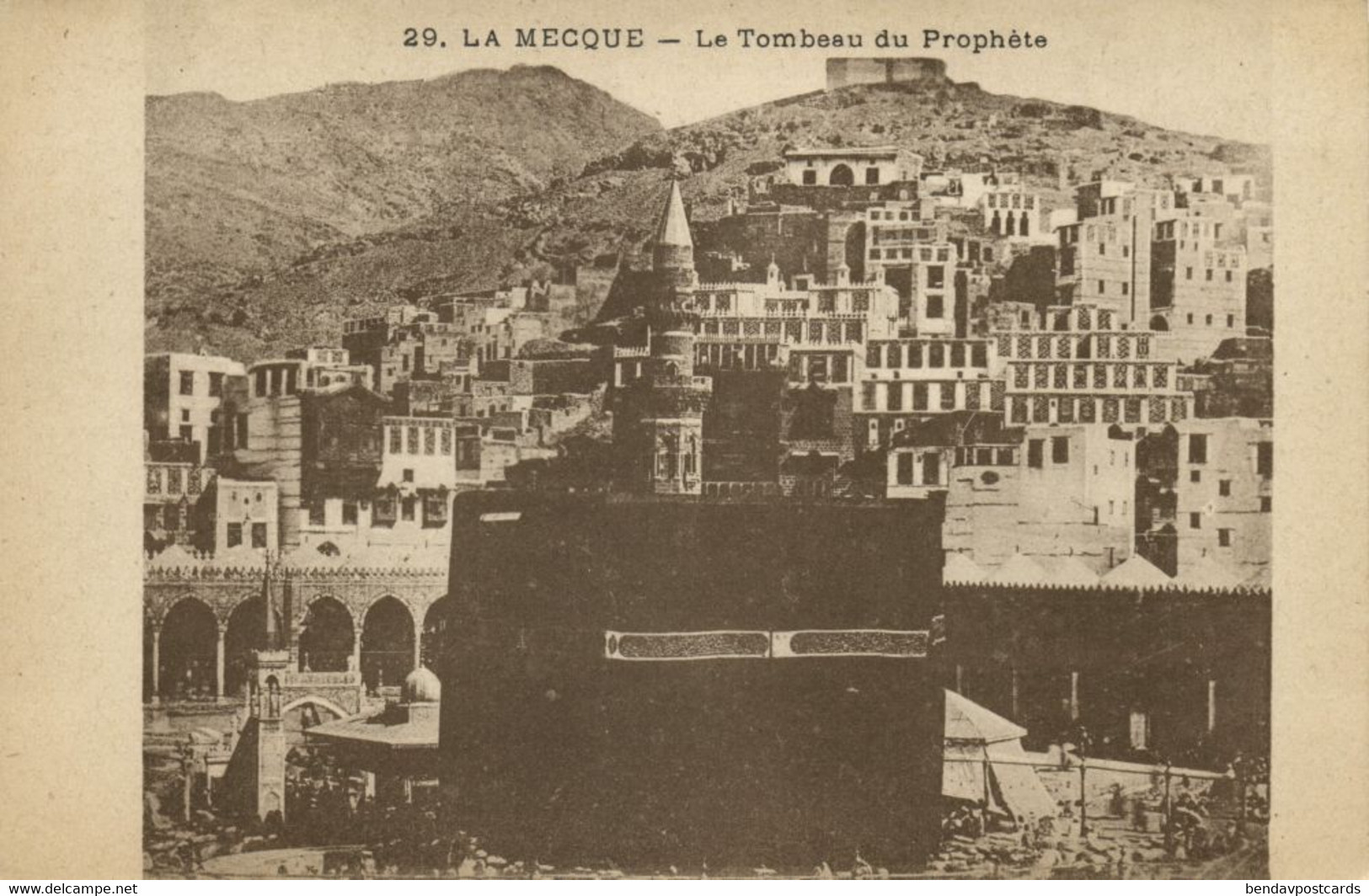 Saudi Arabia, MECCA MAKKAH مكة, Prophets Tomb, Holy Kaaba, Islam Mosque (1910s) - Arabie Saoudite