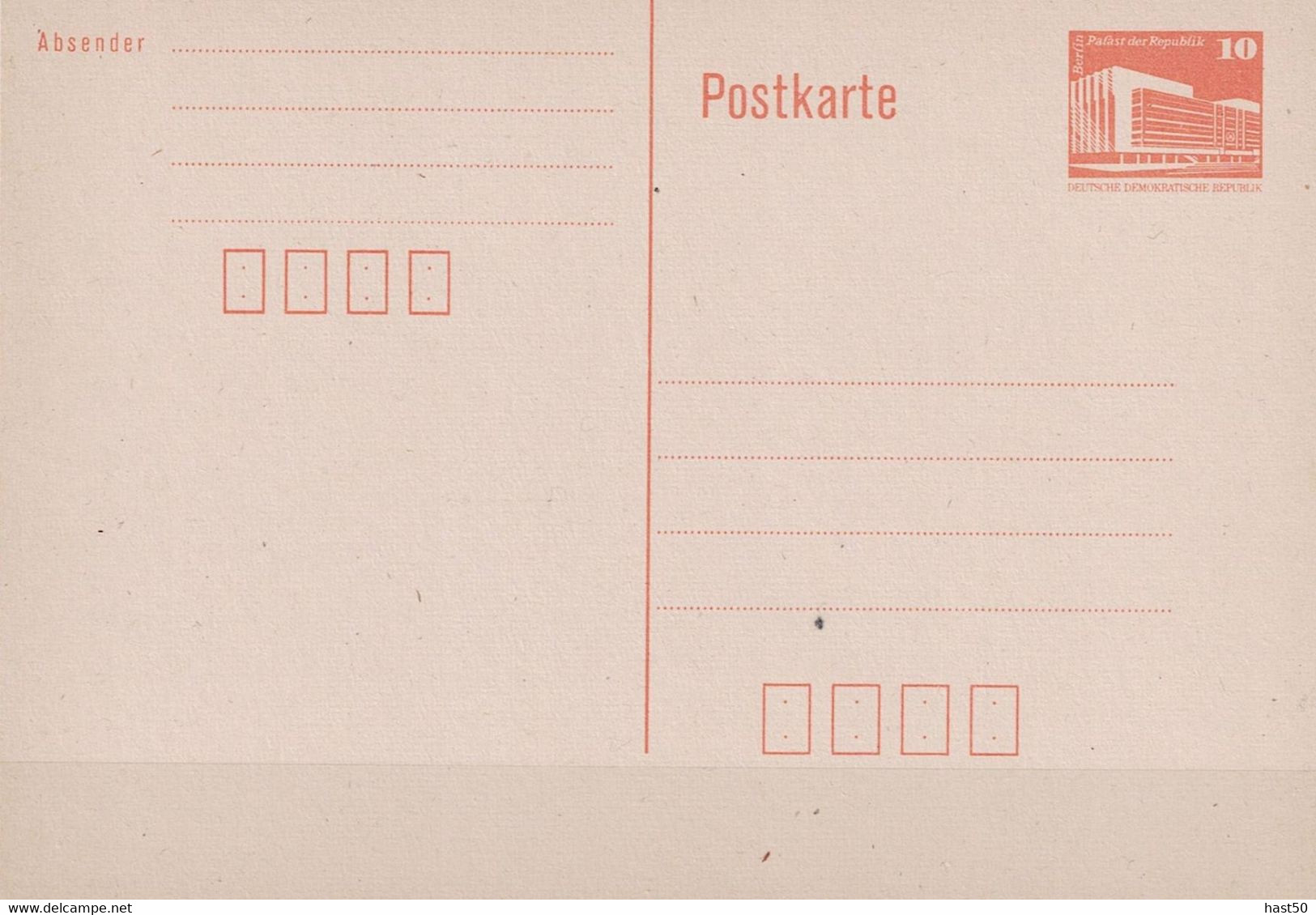 DDR GDR RDA - Postkarte (MiNr: P 86 I) 1986 - Wie Ausgegeben - Cartes Postales - Neuves