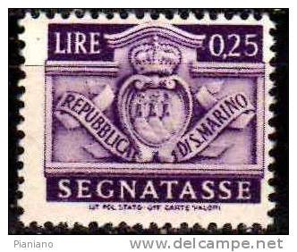 PIA -  SAN  MARINO  - 1945 :  Segnatasse     -  (SAS  69) - Impuestos