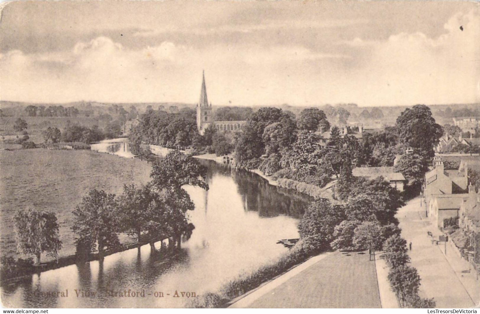 CPA Royaume Unis - Angleterre - Warwickshire - Stratford On Avon - General View - E. Anthony Tyler - Vue Générale - Stratford Upon Avon