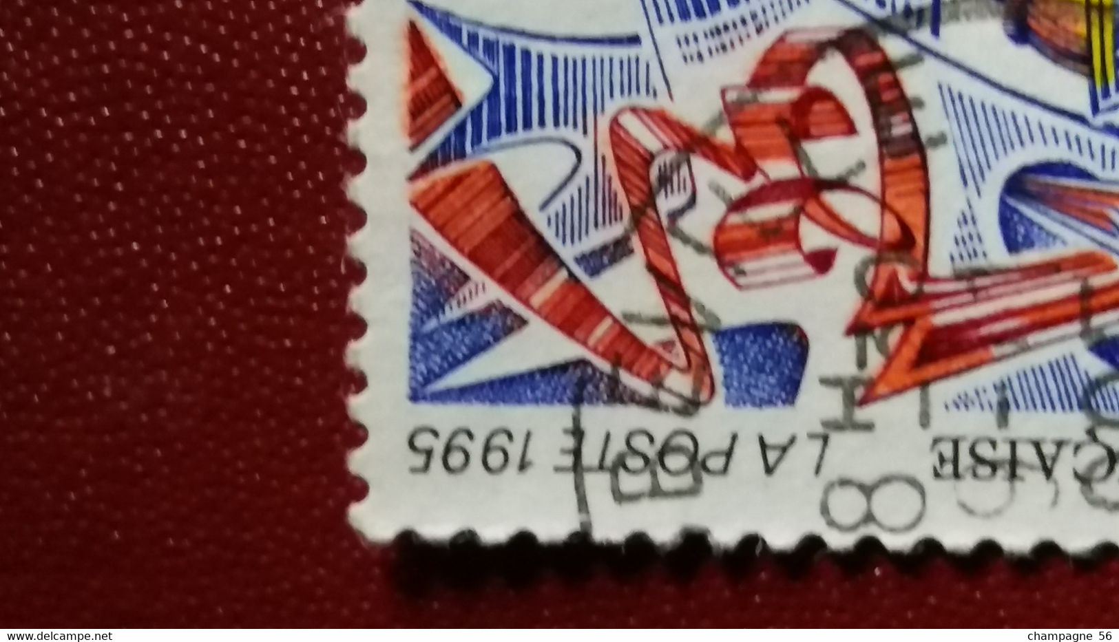 1995 N° 2940 OBLITERE ESSYAGE 2.80 ET ROUGE 9.11.1995 / SCANNE 5 PAS A VENDRE - Used Stamps