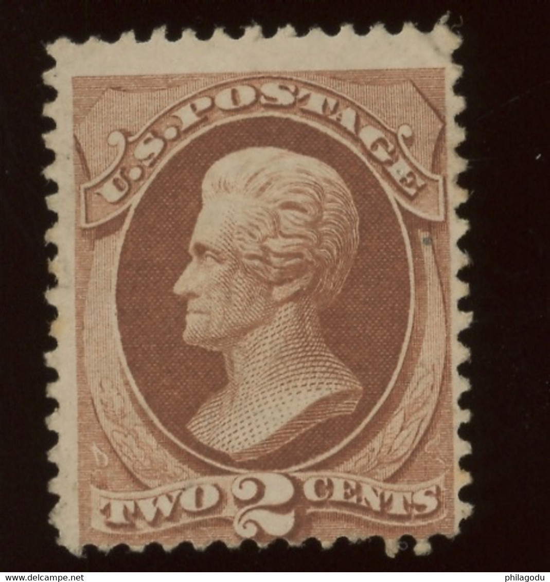 2c Jackson   Sc.135. Cv=360--$* As NO GUM  And No Grill - Unused Stamps