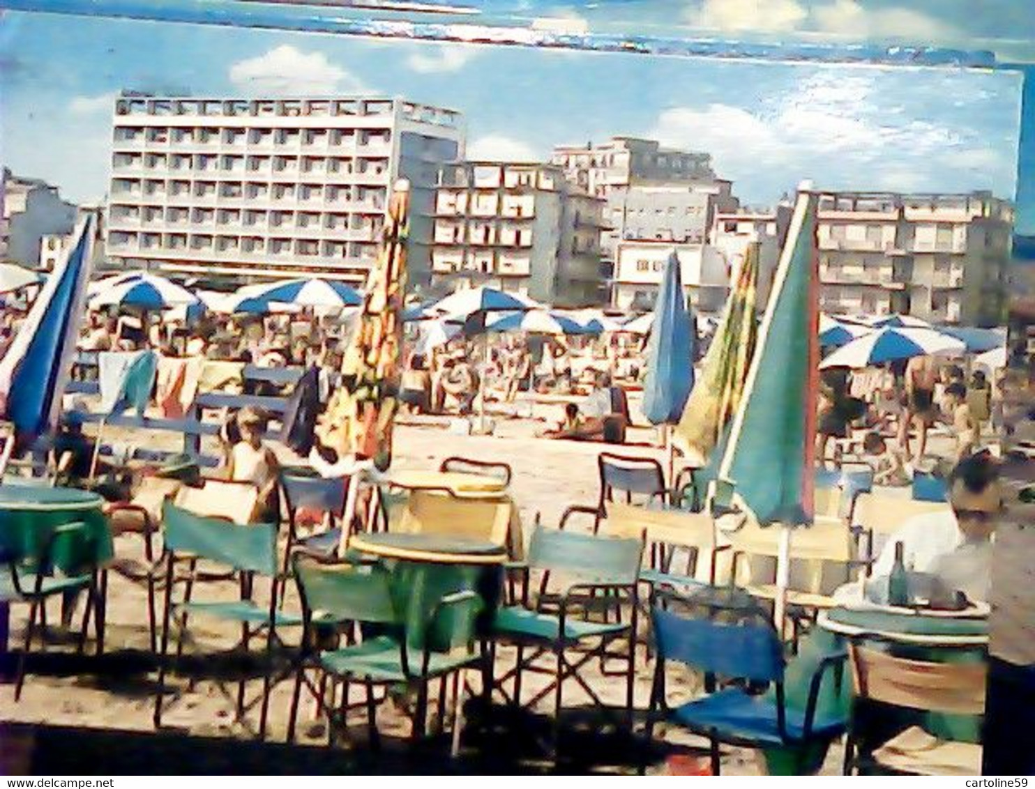 15 CARD SOTTOMARINA LIDO  CITTA E  SPIAGGIA  VEDUTE VARIE   VBN1962< JA5388