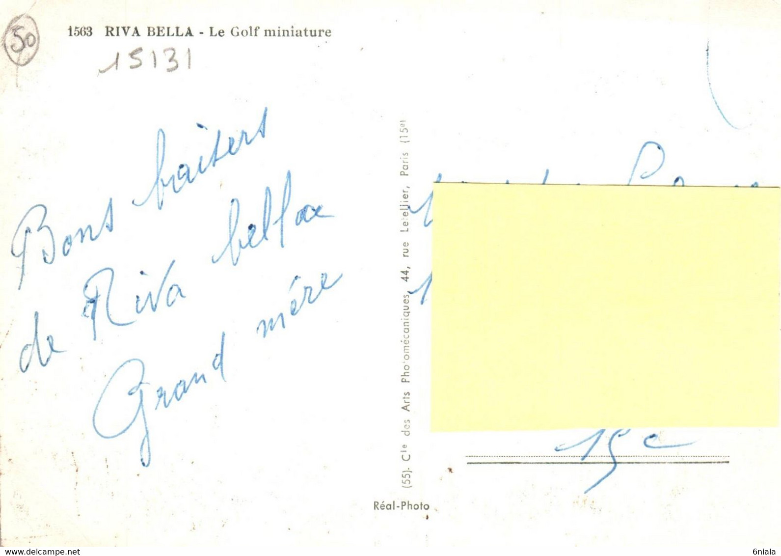 15131 RIVA BELLA   Le Golf Miniature    (Recto-verso) 14 - Riva Bella