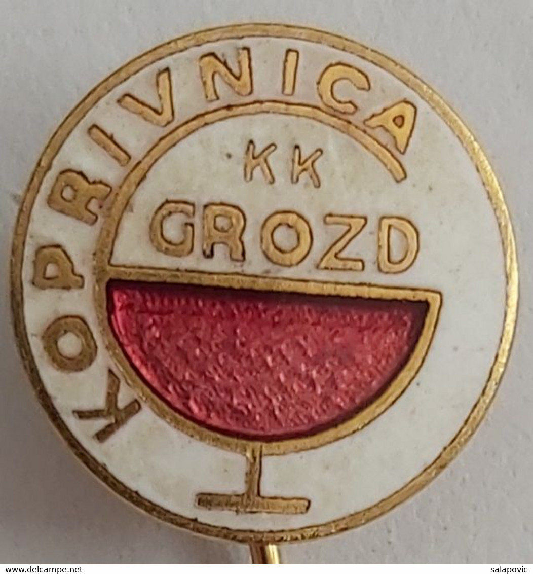 KK GROZD, Koprivnica, Croatia Bowling Club   PIN A12/7 - Bowling