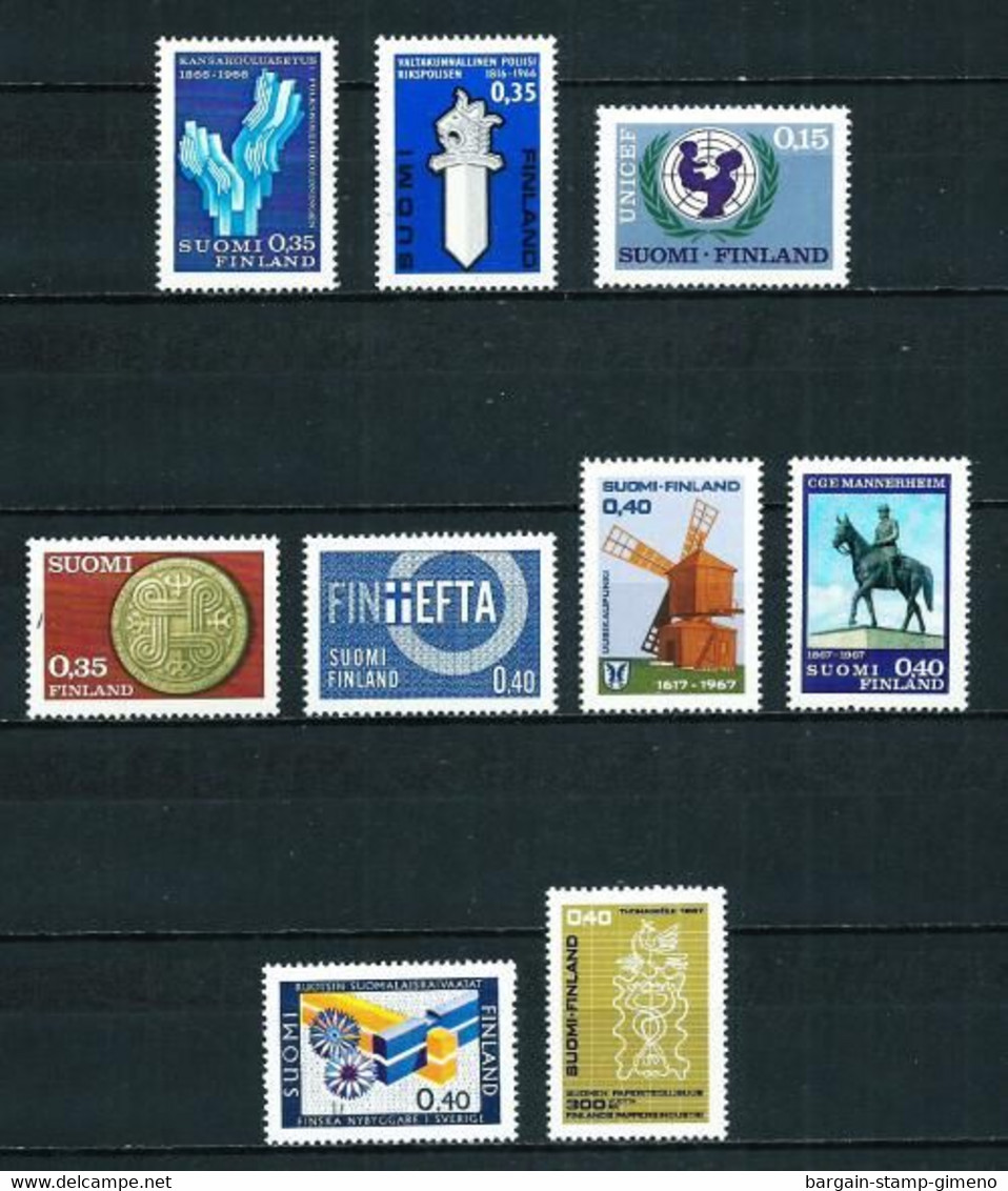 Finlandia LOTE Nuevo Cat.11,50€ - Neufs