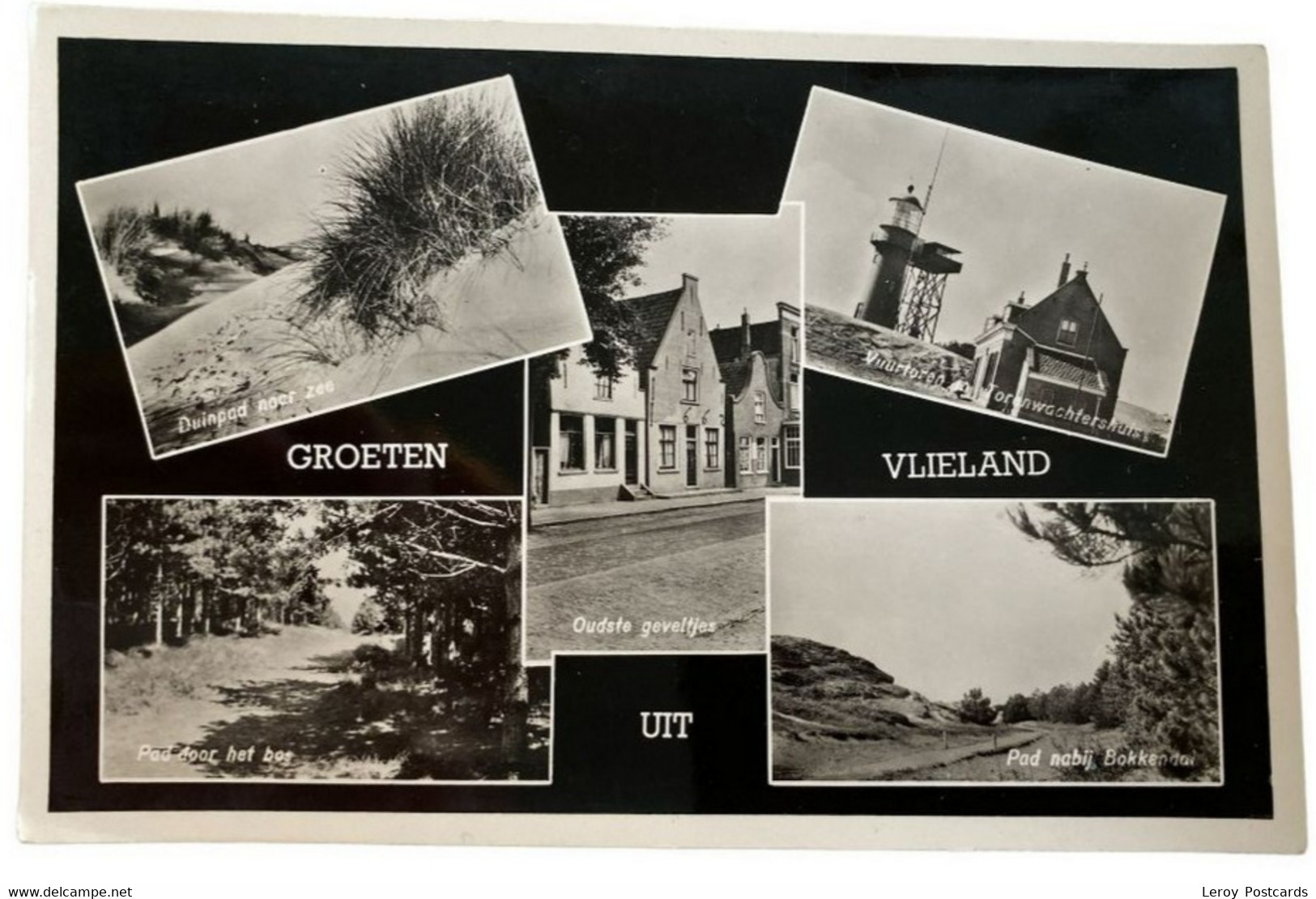#1697 - Groeten Uit Vlieland, Vuurtoren 1955 (WE) - Vlieland