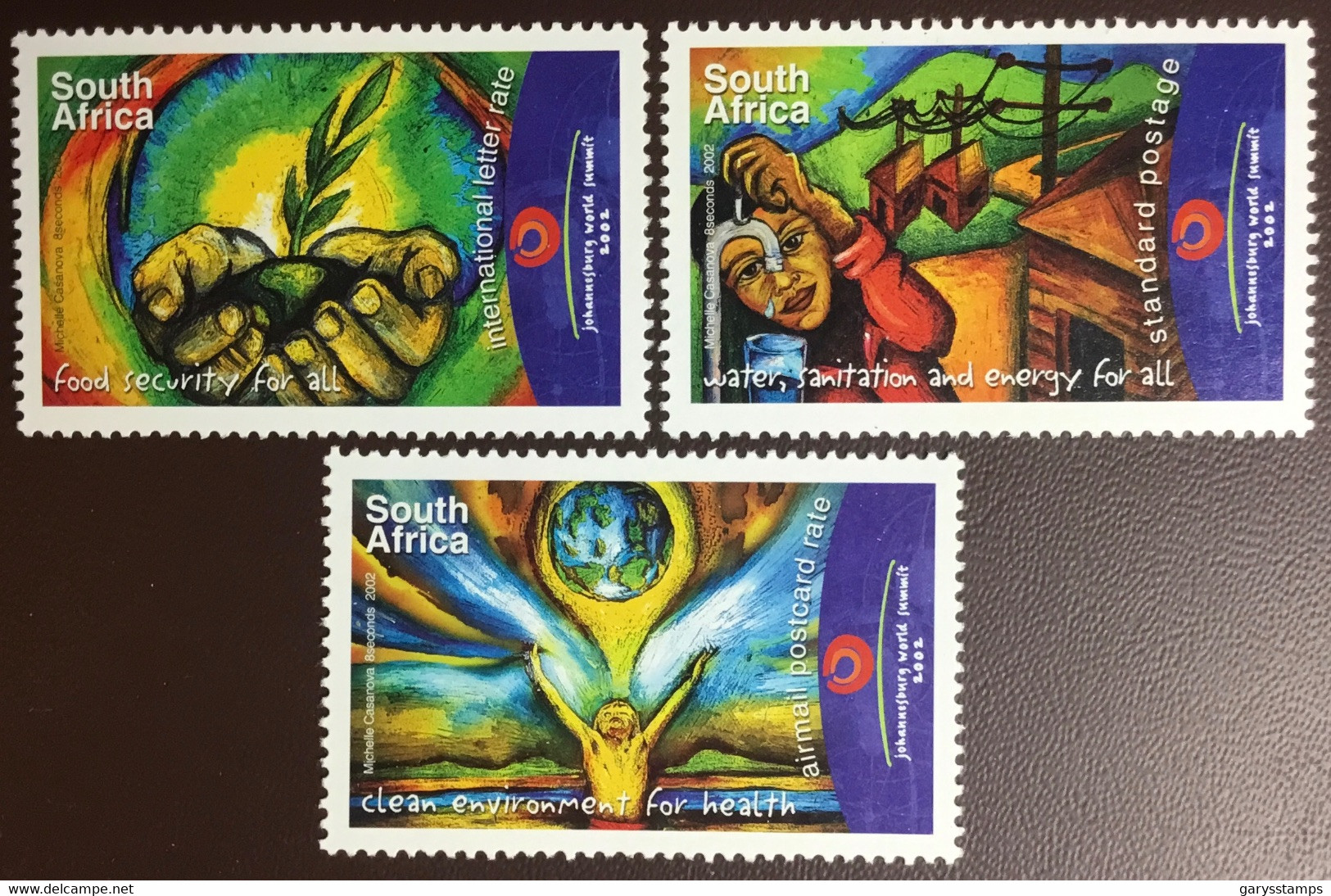 South Africa 2002 Sustainable Development Summit 3rd Issue MNH - Ongebruikt