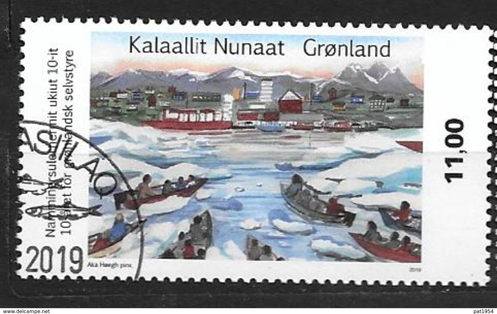 Groënland 2019, N° 798 Oblitéré 10 Ans Gouvernement Autonome - Used Stamps