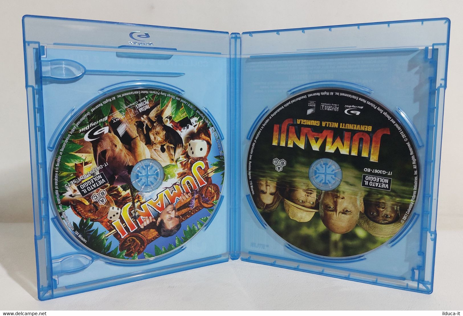 I109712 Blu-ray Collection 2 Film - Jumanji / Jumanji Benvenuti Nella Giungla - Fantasía