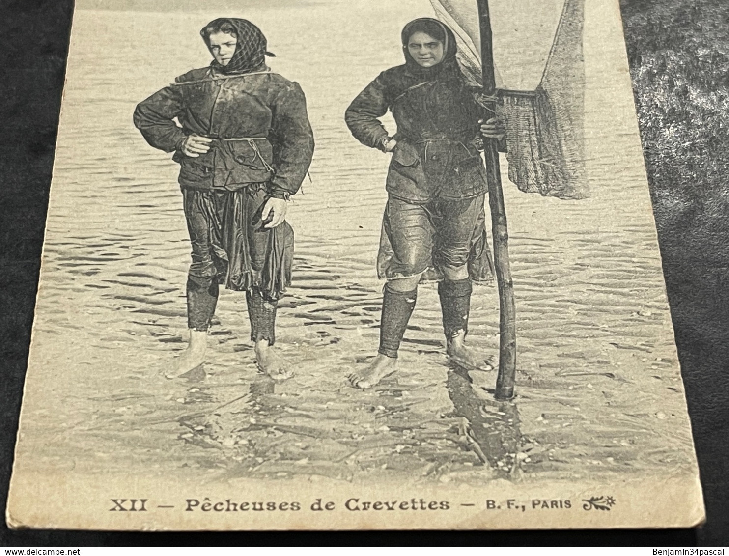 Cpa 14 - Riva-Bella - Pêcheuses De Crevettes - Cachet 1916 Militaire - Riva Bella