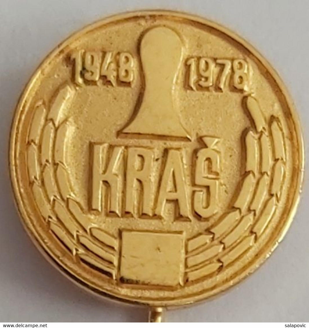 KK Kras Zagreb 1948 - 1978 , Croatia  Bowling Club PIN A12/7 - Bowling