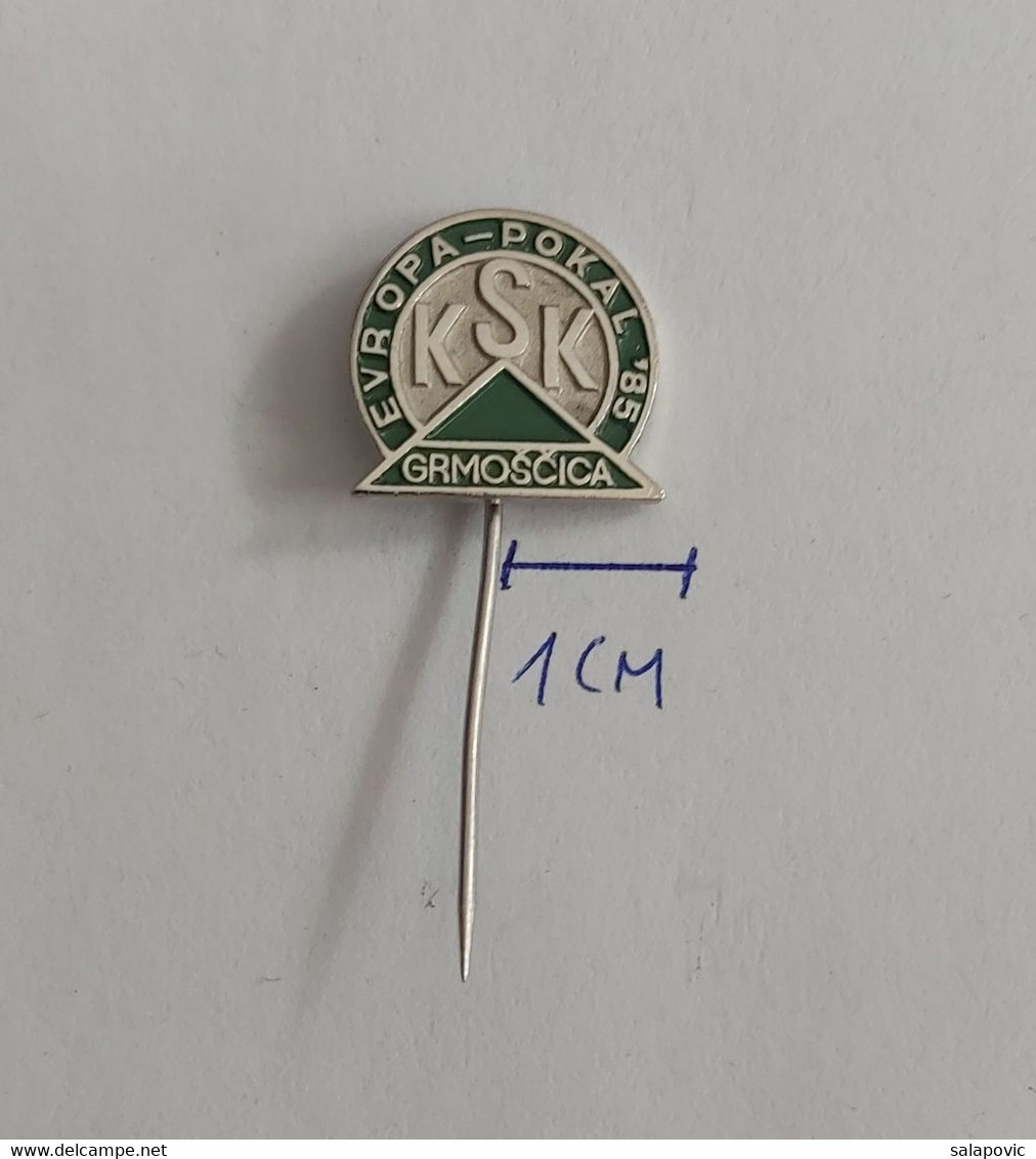 KK GRMOSCICA Zagreb Evropa Pokal 1985 Europa Cup , Croatia  Bowling Club PIN A12/7 - Bowling