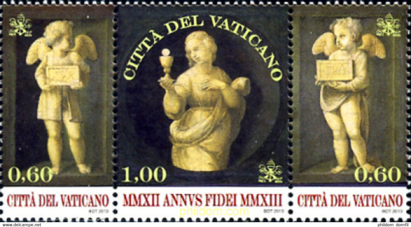299258 MNH VATICANO 2013 AÑO DE LA FE - Used Stamps