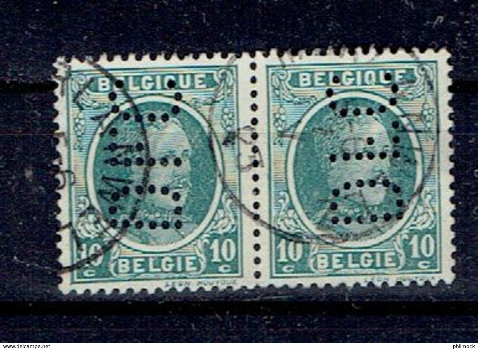 J1-11 - Belgie Geperforeerd Tegenovergestelde Postzegels - Perforierte - Perforated - All Différents - Unclassified