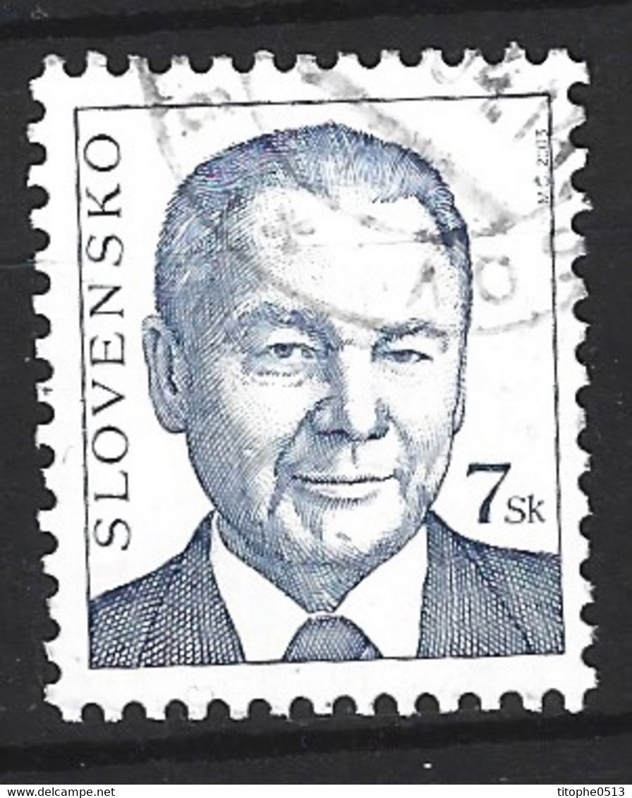 SLOVAQUIE. Timbre Oblitéré De 2003. Président Schuster. - Used Stamps