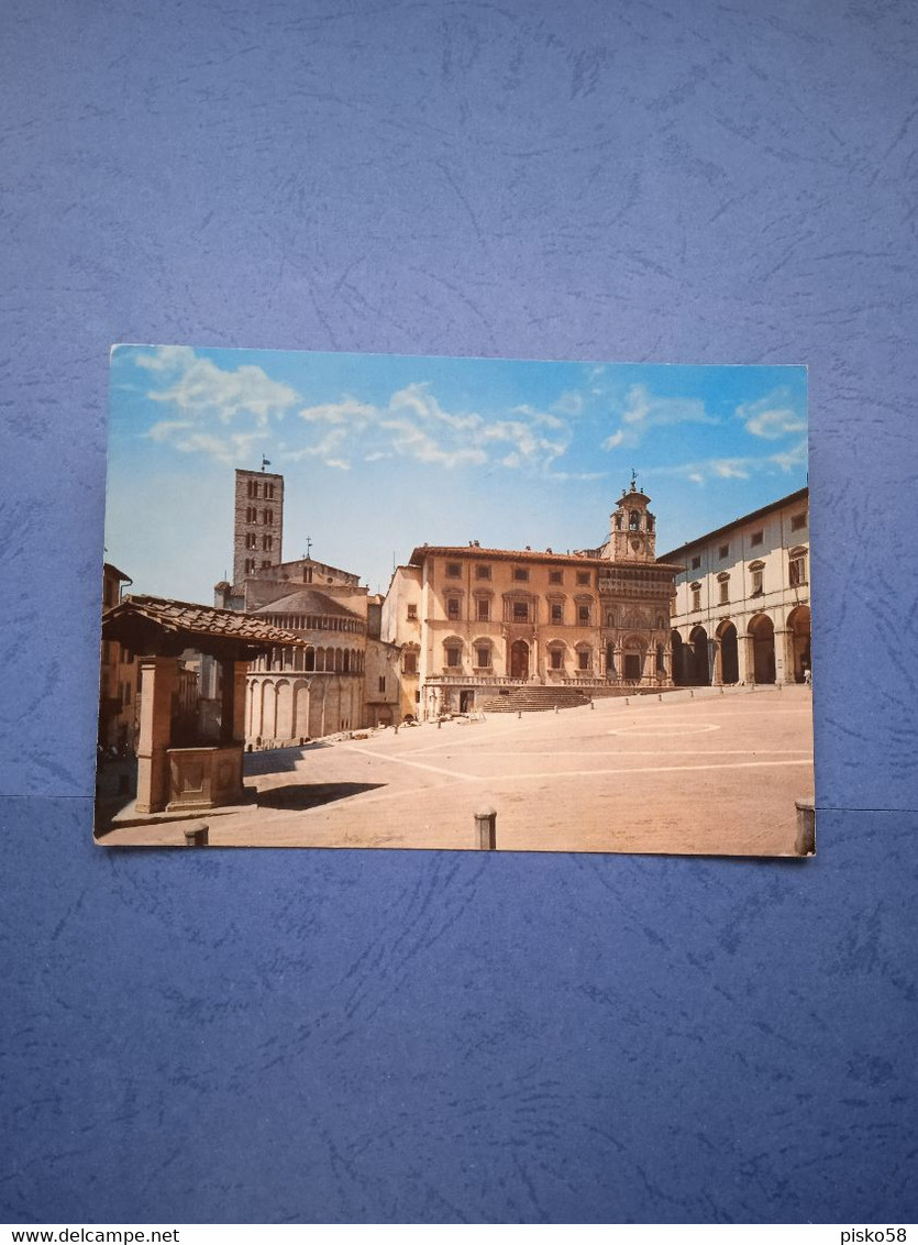 Italia-arezzo-piazza Vasari-fg-1966 - Arezzo