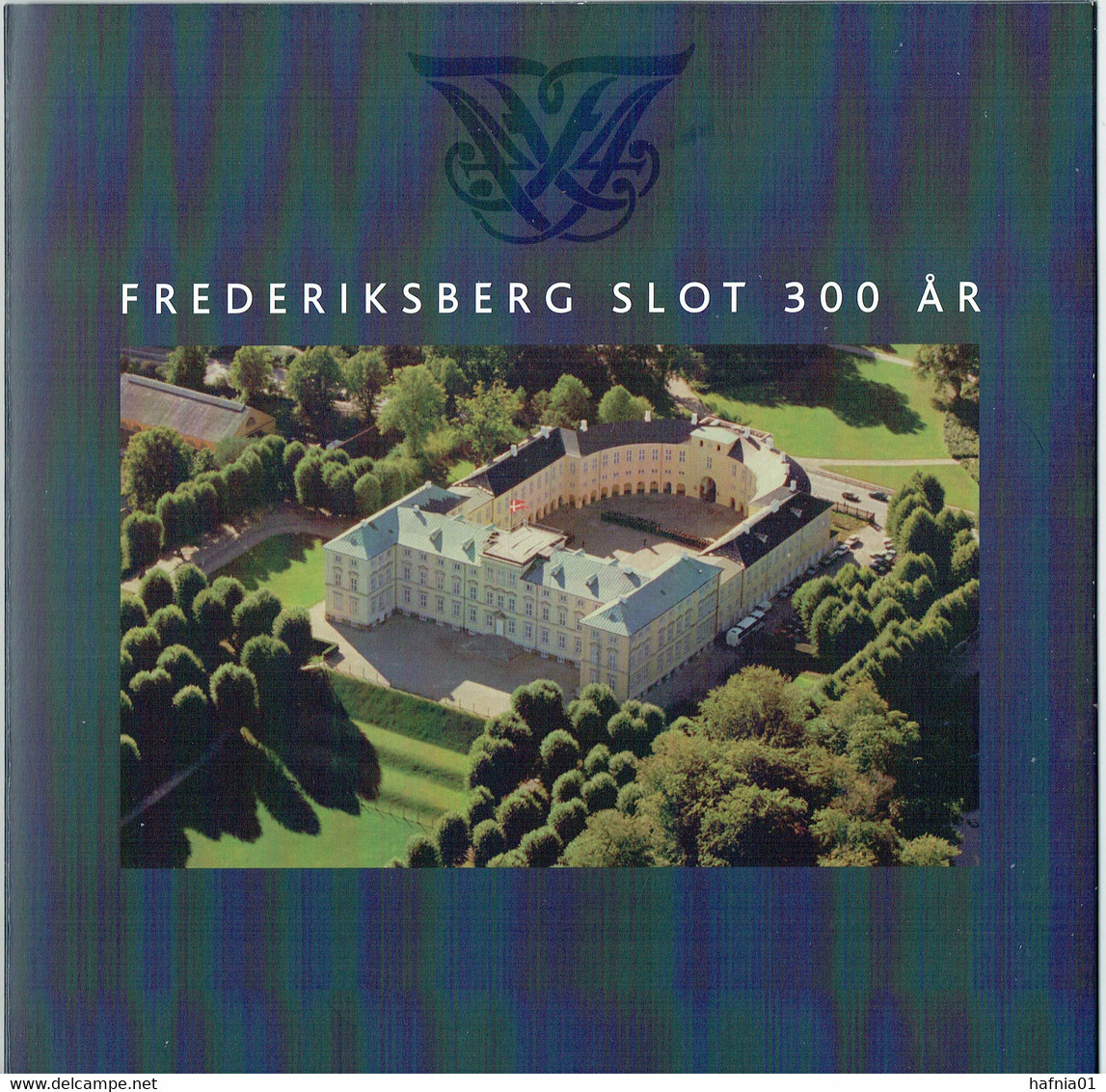 Lars Sjööblom. Denmark 2004. 300 Anniv Frederiksberg Castle . Souvenir Folder: Michel Bl.24 + Blackprint. Signed. - Probe- Und Nachdrucke