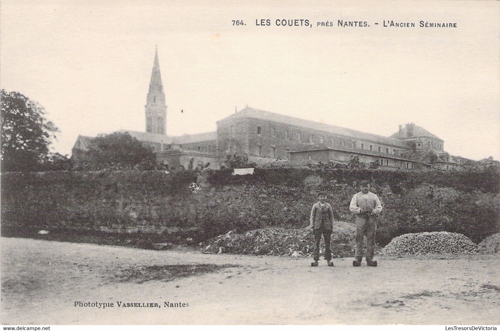 CPA - FRANCE - 44 - LES COUETS - L'ancien Séminaire - Vasselier Nantes - 764 - Autres & Non Classés