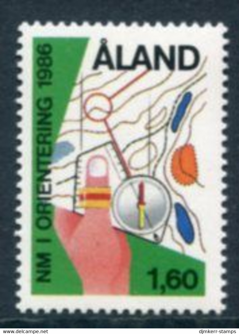 ALAND ISLANDS 1986 Orienteering Championship MNH / **.  Michel 15 - Aland