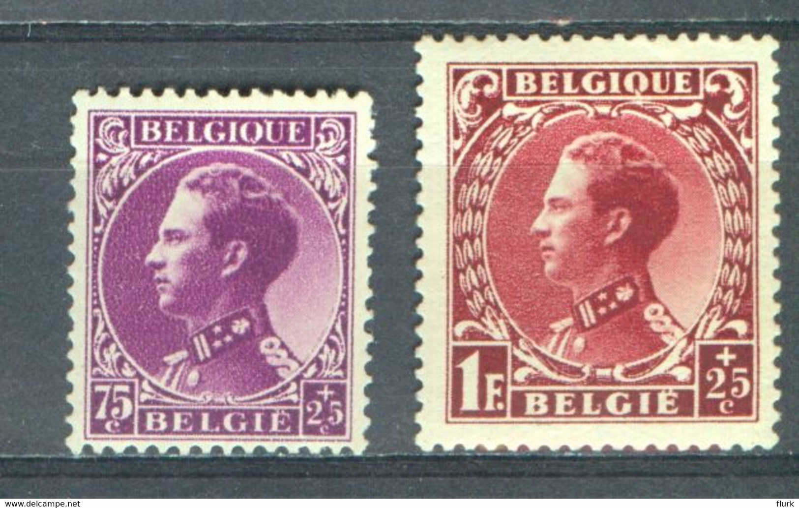 België Nr 391-393 X Cote €12 Perfect - 1934-1935 Leopold III