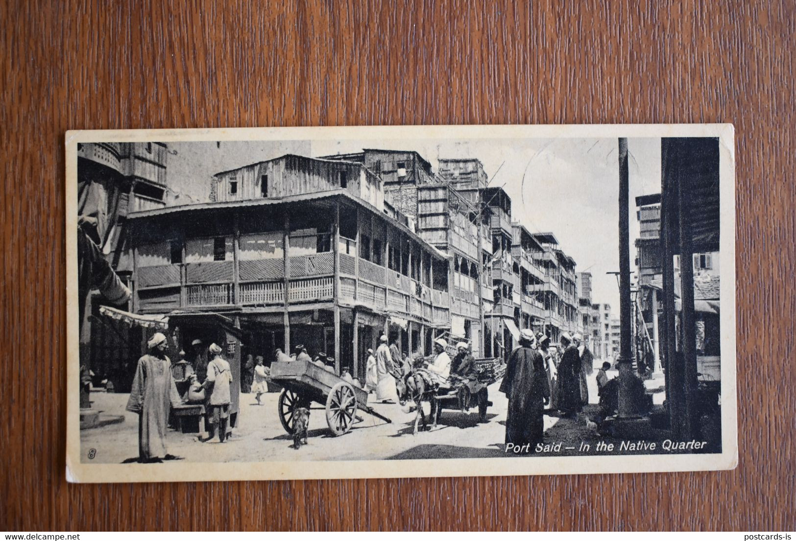 E305 Port Said In The Native Quarter 1932 - Puerto Saíd