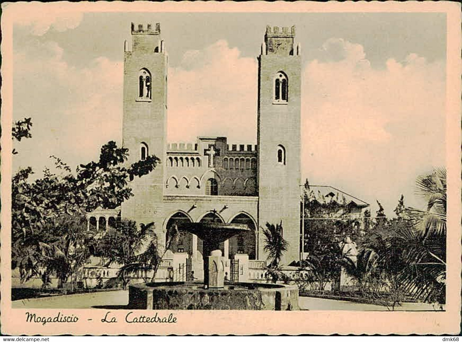 SOMALIA - MOGADISCIO / Muqdisho / Mogadishu - LA CATTEDRALE - FOTO A. PARODI - 1930s (11488) - Somalia