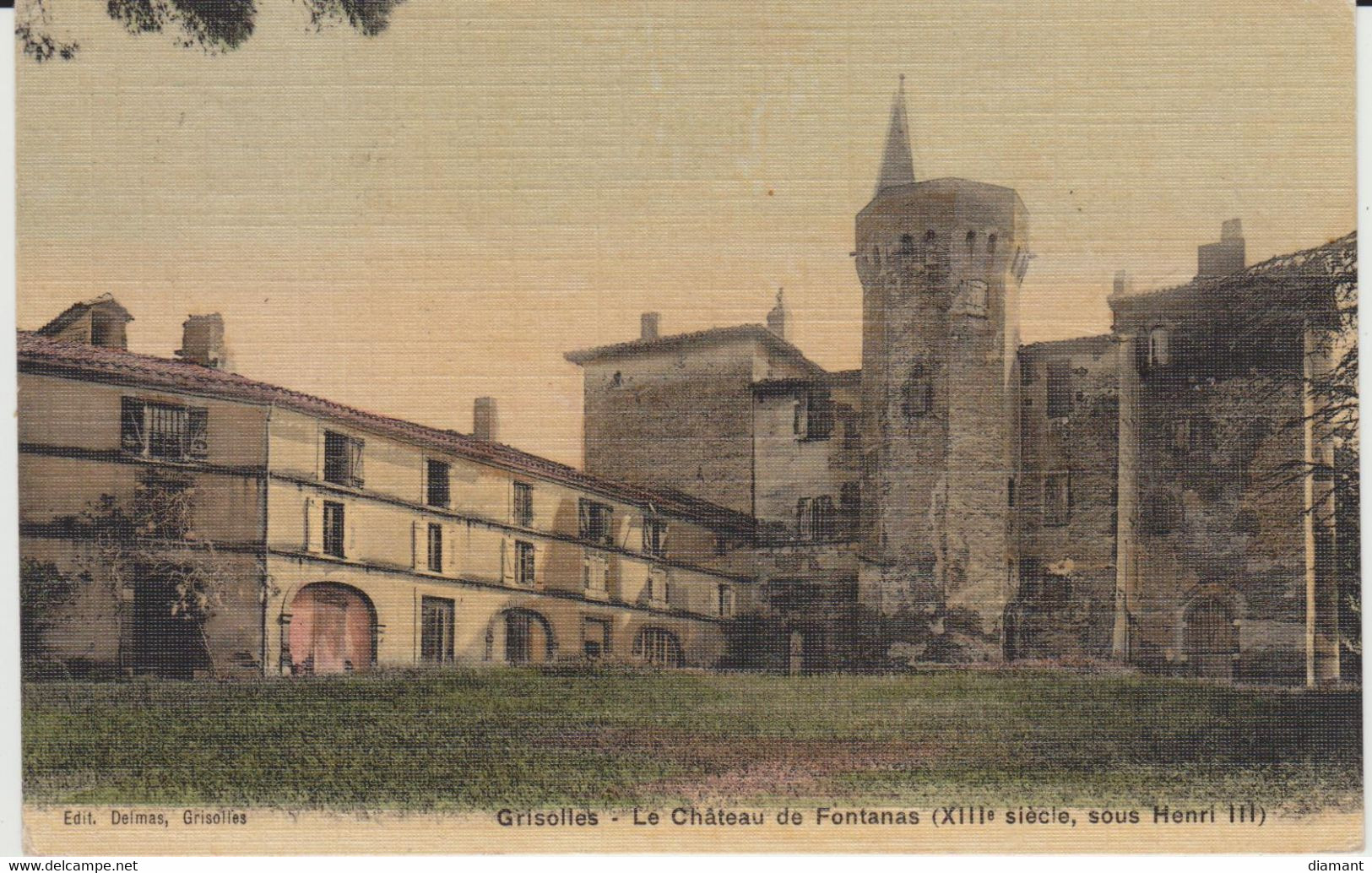 GRISOLLES (82) - Le Château De Fontanas (XIIIe Siècle, Sous Henri III) - Bon état - Grisolles
