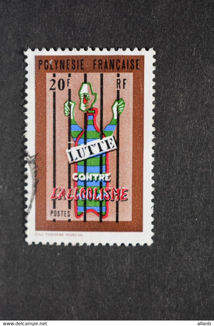 Polynésie - 1972 : Lutte Contre L'alcoolisme N° 92 Oblitéré - Used Stamps