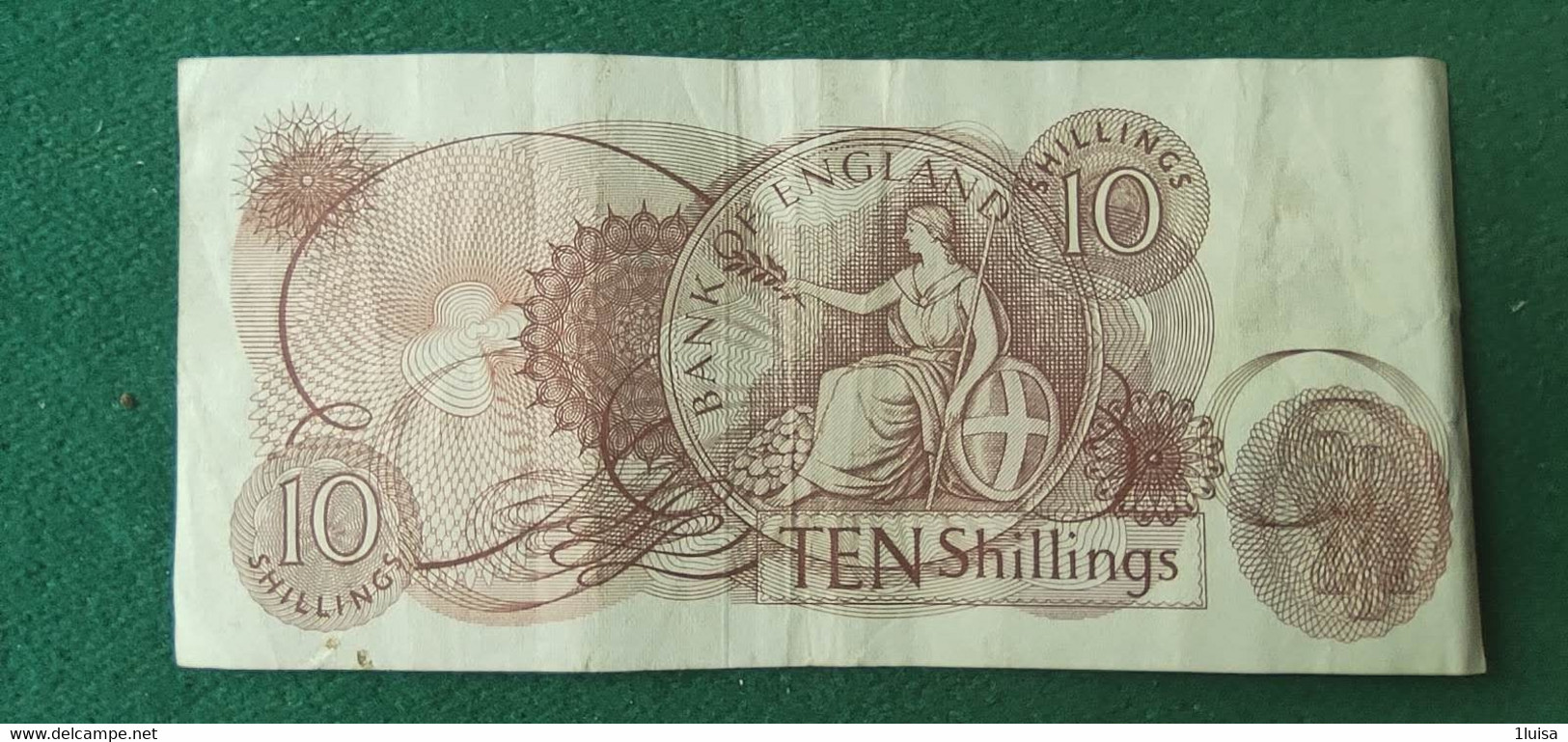 GRAN BRETAGNA  10 Shillings 1966/70 - 10 Schillings