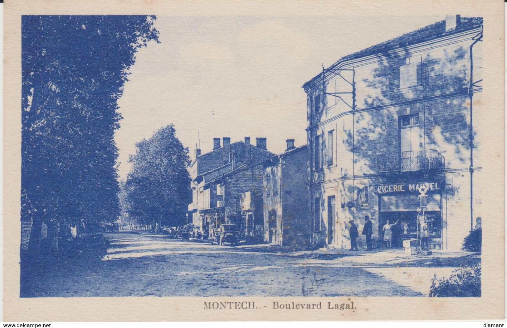 MONTECH (82) - Boulevard Lagal - Epicerie MARTEL - Bon état - Montech